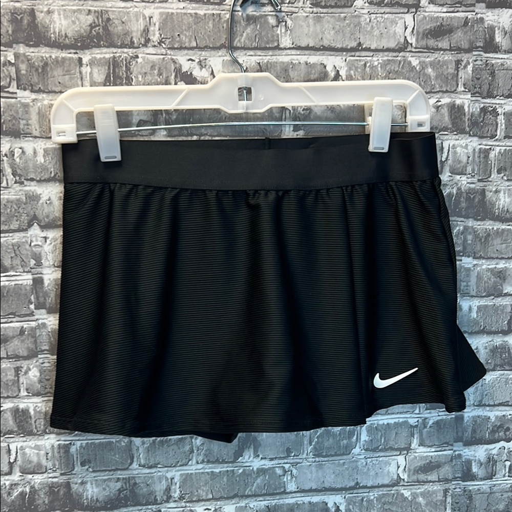 Girls Nike Black Athletic Skorts